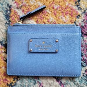 Kate Spade Light Blue Card Wallet